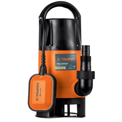 [12604] Truper Submersible Dirty Water Pump | 1 1/2 HP