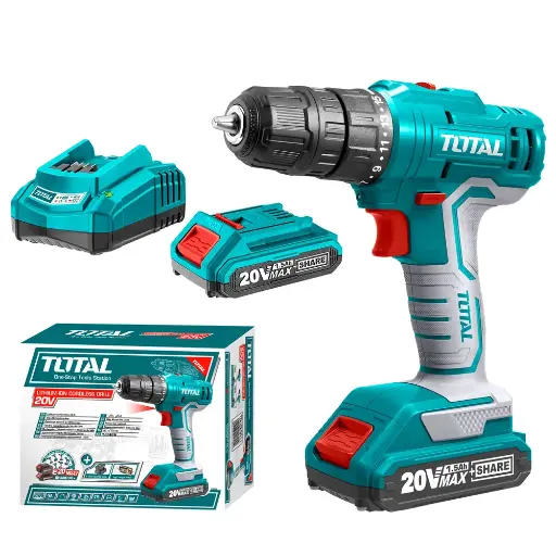 [UTDLI20011] Total Lithium-ion Cordless Drill 20v